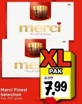 Vomar Voordeelmarkt Merci Finest Selection aanbieding