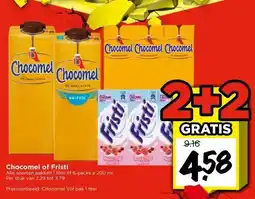 Vomar Voordeelmarkt Chocomel of Fristi aanbieding
