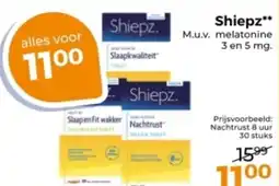 Trekpleister Shiepz aanbieding