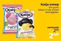 Trekpleister Katja snoep aanbieding
