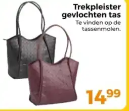 Trekpleister Trekpleister gevlochten tas aanbieding