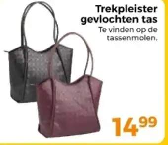 Trekpleister Trekpleister gevlochten tas aanbieding
