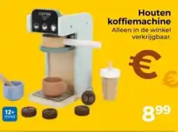Trekpleister Houten koffiemachine aanbieding