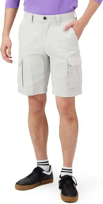 Amazon Amazon Essentials Classic-Fit Cargo Kort Zilver, 38 aanbieding
