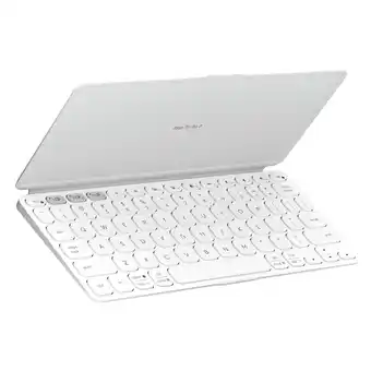 MediaMarkt LOGITECH Keys-To-Go 2 for Mac- Pale Grey Toetsenbord aanbieding