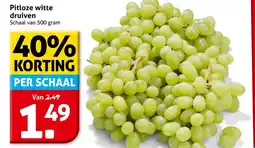 Hoogvliet Pitloze witte druiven aanbieding
