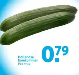 Hoogvliet Hollandse komkommer aanbieding