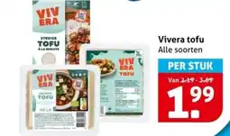 Hoogvliet Vivera tofu aanbieding