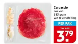 Hoogvliet Carpaccio aanbieding