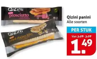 Hoogvliet Qizini panini aanbieding