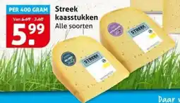 Hoogvliet Streek kaasstukken aanbieding