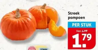 Hoogvliet Streek pompoen aanbieding