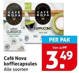 Hoogvliet Café Nova koffiecapsules aanbieding