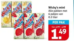 Hoogvliet Wicky's mini aanbieding