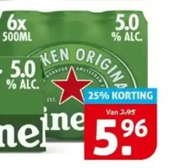Hoogvliet Heineken aanbieding