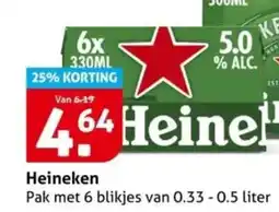 Hoogvliet Heineken aanbieding