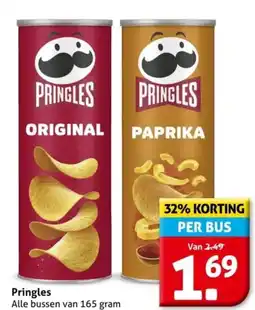 Hoogvliet Pringles aanbieding