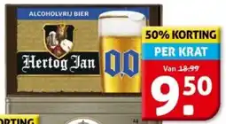 Hoogvliet Hertog Jan Alcoholvrij bier aanbieding