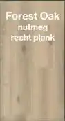 Roobol Forest Oak nutmeg recht plank aanbieding