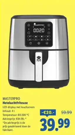 Lidl Heteluchtfriteuse aanbieding