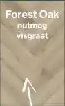 Roobol Forest Oak nutmeg visgraat aanbieding
