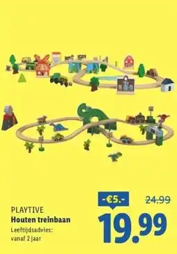 Lidl Houten treinbaan aanbieding
