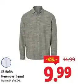 Lidl Herenoverhemd aanbieding