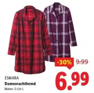 Lidl Damesnachthemd aanbieding
