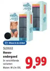 Lidl Heren-ondergoed aanbieding