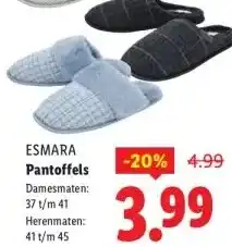Lidl Pantoffels aanbieding