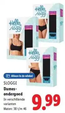 Lidl Dames- ondergoed aanbieding