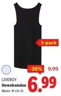 Lidl Herenhemden aanbieding