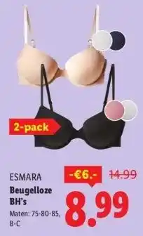 Lidl Beugelloze BH's aanbieding