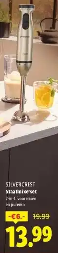 Lidl Staafmixerset aanbieding
