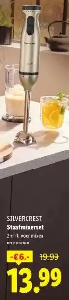 Lidl Staafmixerset aanbieding