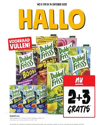 Jumbo DubbelFrisss aanbieding