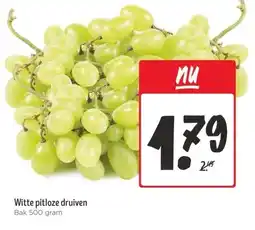 Jumbo Witte pitloze druiven aanbieding