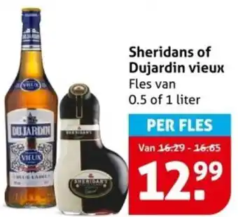 Hoogvliet Sheridans of Dujardin vieux aanbieding