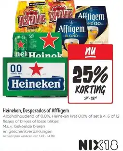 Jumbo Heineken, Desperados of Affligem aanbieding
