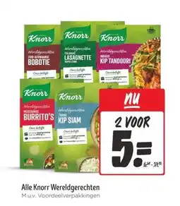 Jumbo Alle Knorr Wereldgerechten aanbieding