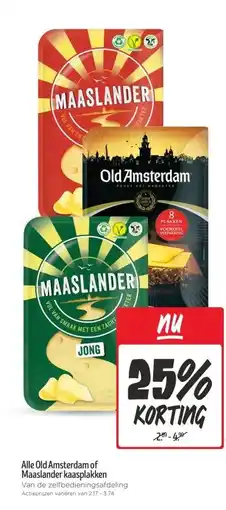 Jumbo Alle Old Amsterdam of Maaslander kaasplakken aanbieding