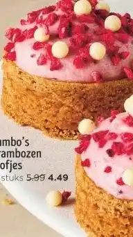 Jumbo Jumbo's frambozen slofjes aanbieding