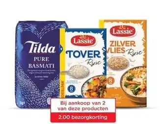 Jumbo Verschillende rijst aanbieding