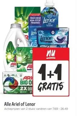 Jumbo Alle Ariel of Lenor aanbieding