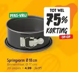 Jumbo Springvorm 18 cm aanbieding