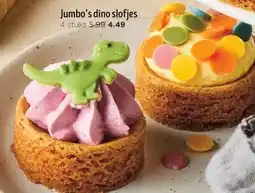 Jumbo Jumbo's dino slofjes aanbieding