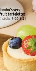 Jumbo Jumbo's vers fruit tartelettes aanbieding