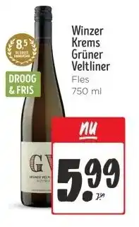 Jumbo Winzer Krems Grüner Veltliner aanbieding