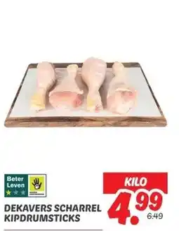 Dekamarkt DEKAVERS SCHARREL KIPDRUMSTICKS aanbieding