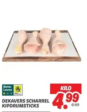 Dekamarkt DEKAVERS SCHARREL KIPDRUMSTICKS aanbieding